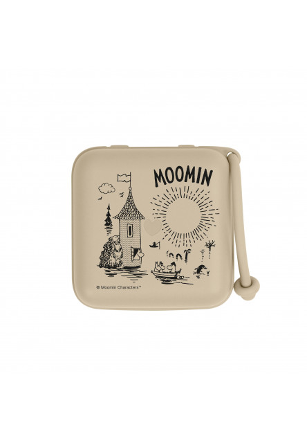 BIBS x Moomin krabička na cumlíky (Vanilla)