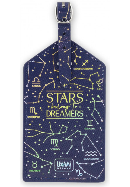 Cestovní jmenovka na zavazadlo Legami Luggage Tag - Stars