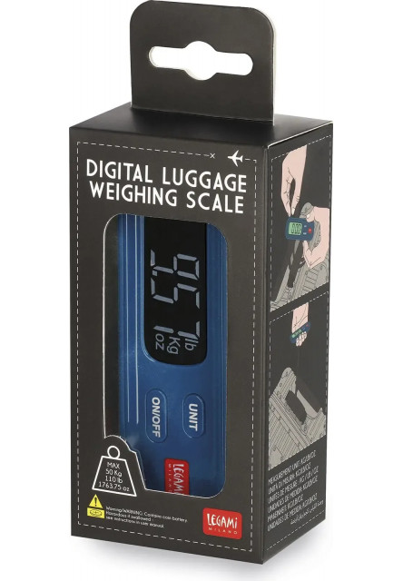Digitální váha na zavazadla Legami Digital Luggage Weighing Scale - Petrol