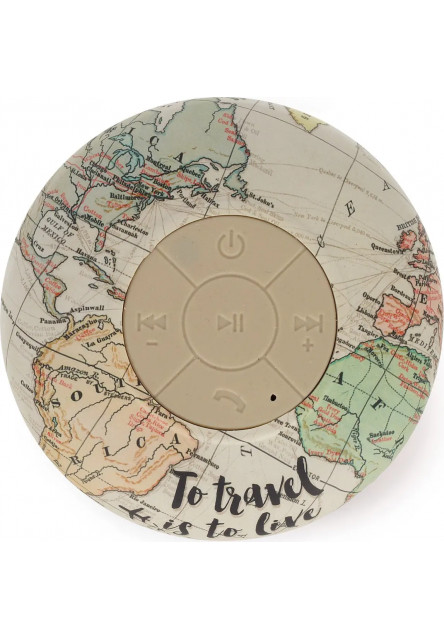 Voděodolný reproduktor do sprchy Legami Singing In The Shower Water Resistant Shower Speaker - Travel