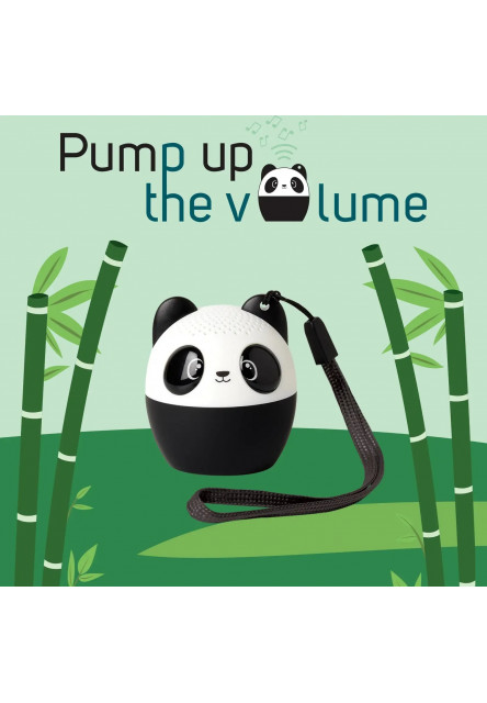 Mini bezdrátový reproduktor Legami Pump Up The Volume Mini Wireless Speaker - Panda