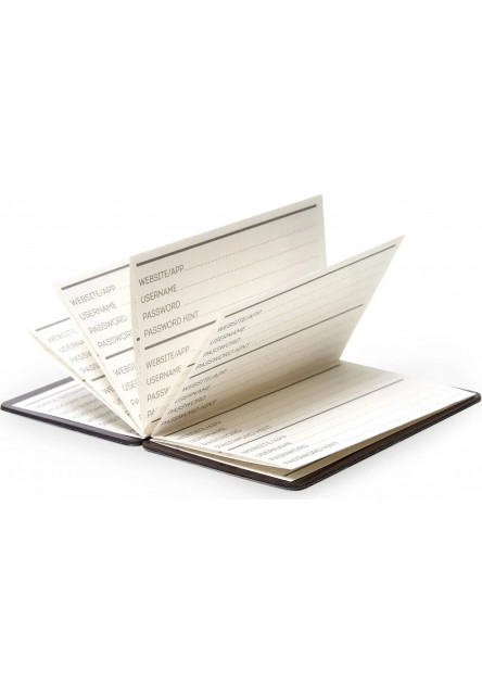 Zápisník na hesla Legami SOS Password Book