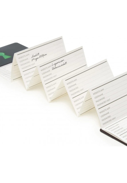 Zápisník na hesla Legami SOS Password Book