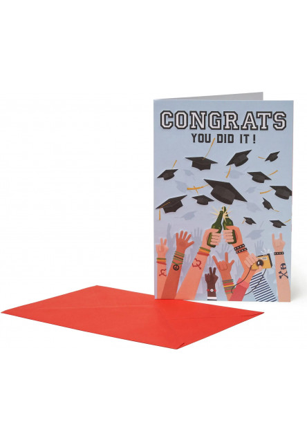 Přáníčko Legami Greeting Card Large - Congrats