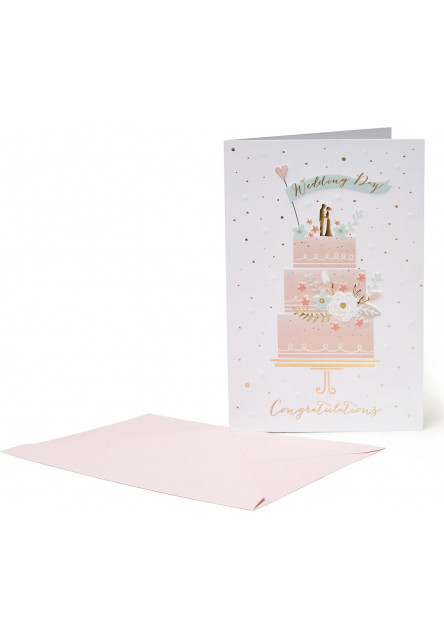 Přáníčko Legami Greeting Card Large - Wedding Cake