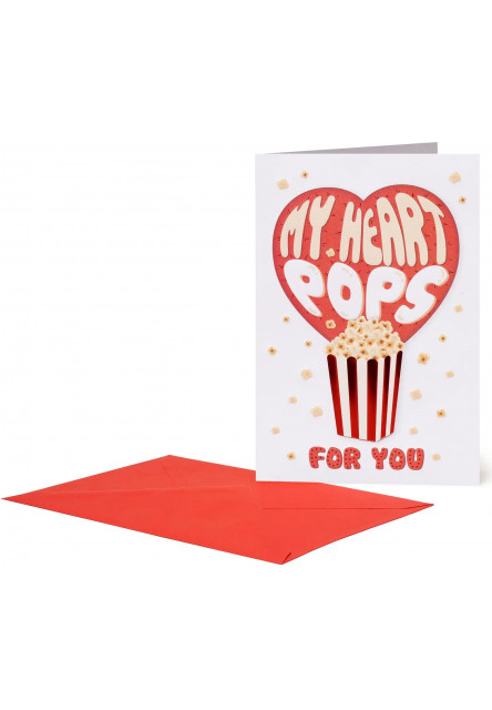 Přáníčko Legami Greeting Card Large - Popcorn