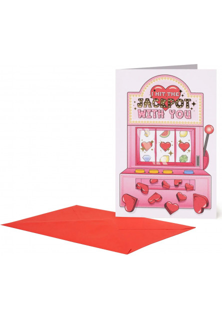 Přáníčko Legami Greeting Card Large - Slot Machine