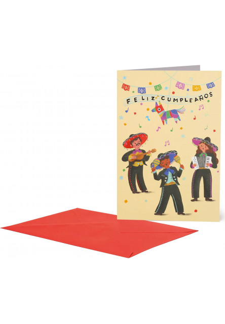 Přáníčko Legami Greeting Card Large - Feliz Cumpleaños