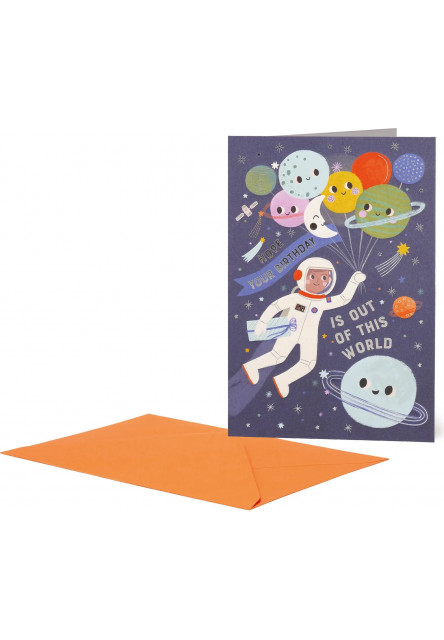 Přáníčko Legami Greeting Card Large - Space Balloons
