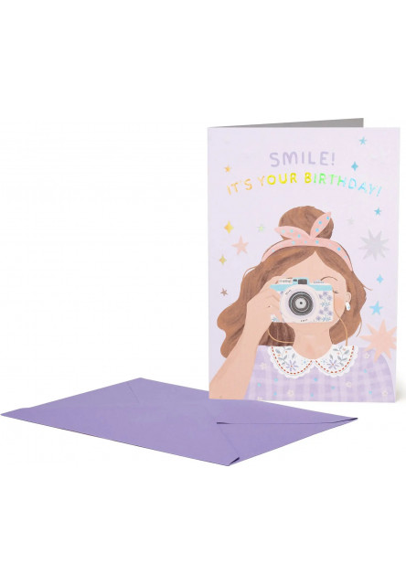 Přáníčko Legami Greeting Card Large - Smile