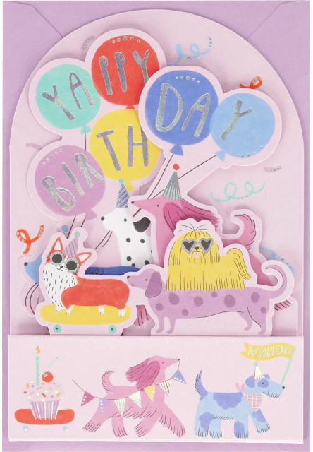 Dárkové přání Legami Pop-Up Card Large - Dog