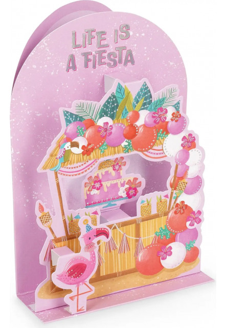 Dárkové přání Legami Pop-Up Card Large - Hawaiian Chart