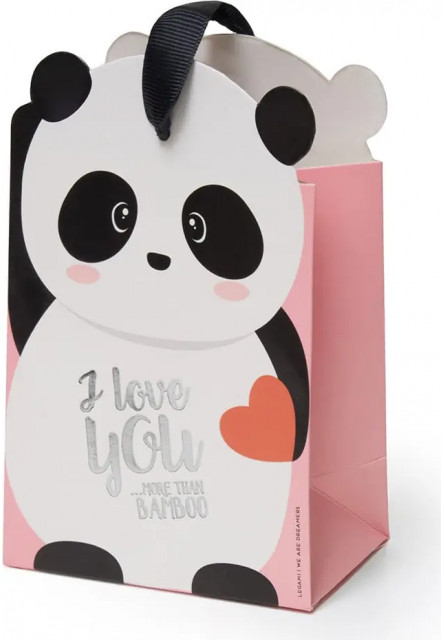 Dárková taška Legami Gift Bag Small - Panda I Love You