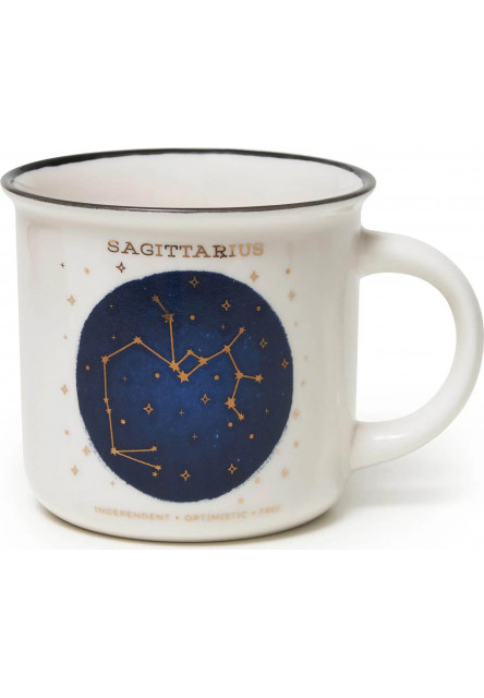 Porcelánový hrneček Legami Count Your Lucky Stars Porcelain Mug - Sagittarius