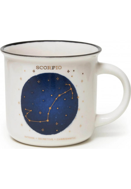 Porcelánový hrneček Legami Count Your Lucky Stars Porcelain Mug - Scorpio