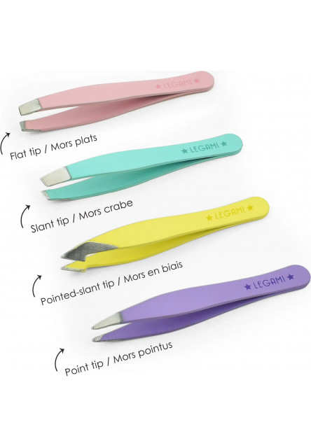 Sada mini pinzet Legami Bye Bye Frida Set Of 4 Mini Tweezers - Multicolor