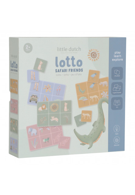 Lotto hra Safari Friends