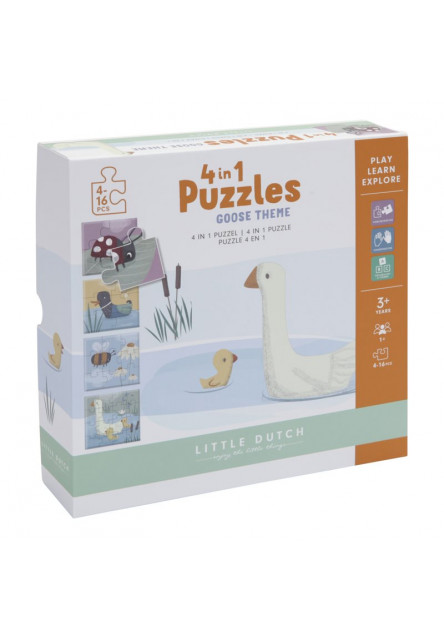 Puzzle 4v1 Husa Little Dutch