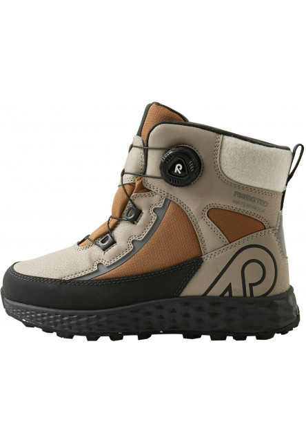 Detské topánky s membránou Reima Hallava Quicklock - Earthy Beige