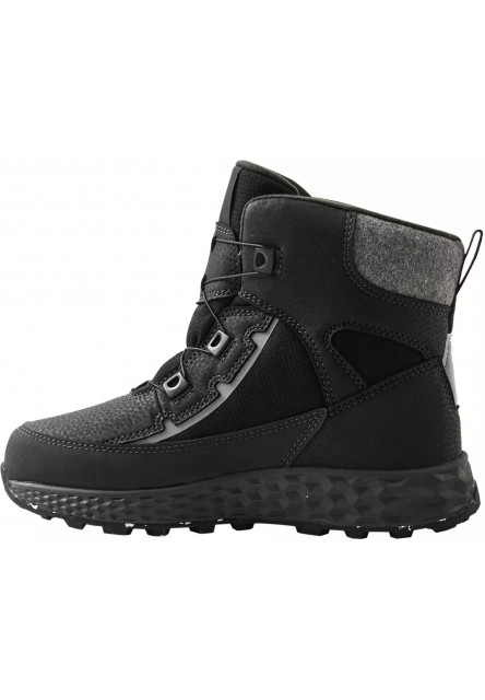 Detské topánky s membránou Reima Hallava Quicklock - Black