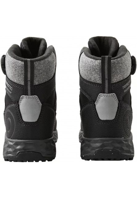 Detské topánky s membránou Reima Hallava Quicklock - Black