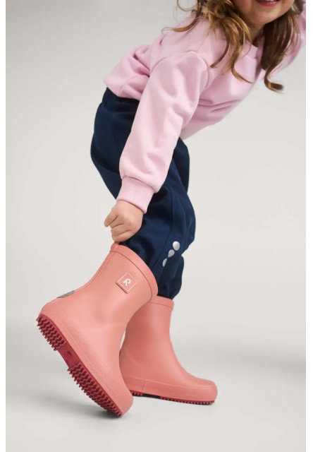 Detské barefoot gumáky Reima Ankka - Rose blush