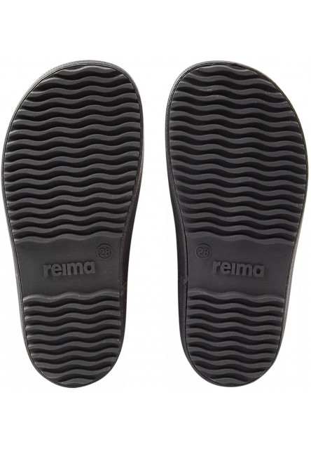 Detské barefoot gumáky Reima Ankka - Black