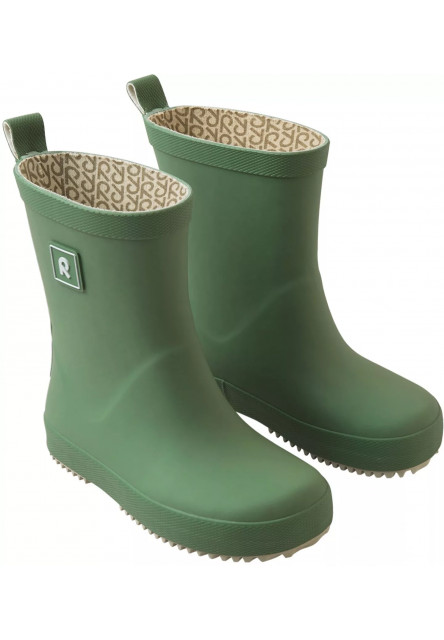Detské barefoot gumáky Reima Ankka - Green Clay