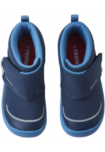 Detské barefoot topánky s membránou Reima Hyppii - Navy