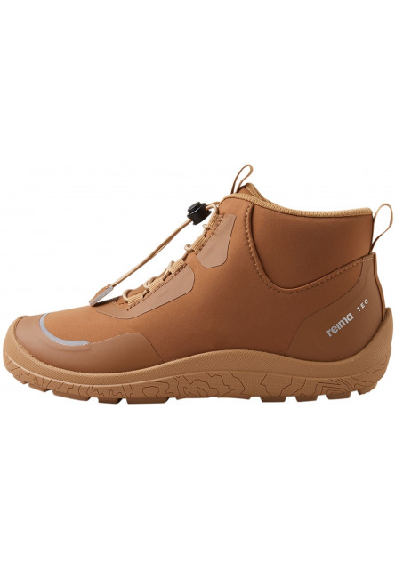 Detské barefoot topánky s membránou Reima Loikkii - Cinnamon brown