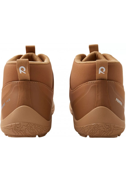 Detské barefoot topánky s membránou Reima Loikkii - Cinnamon brown