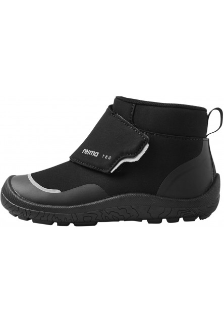 Detské barefoot topánky s membránou Reima Hyppii - Black