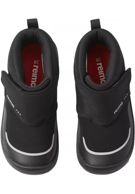 Detské barefoot topánky s membránou Reima Hyppii - Black