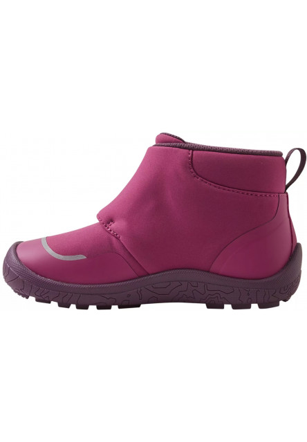 Detské barefoot topánky s membránou Reima Hyppii - Cool burgundy