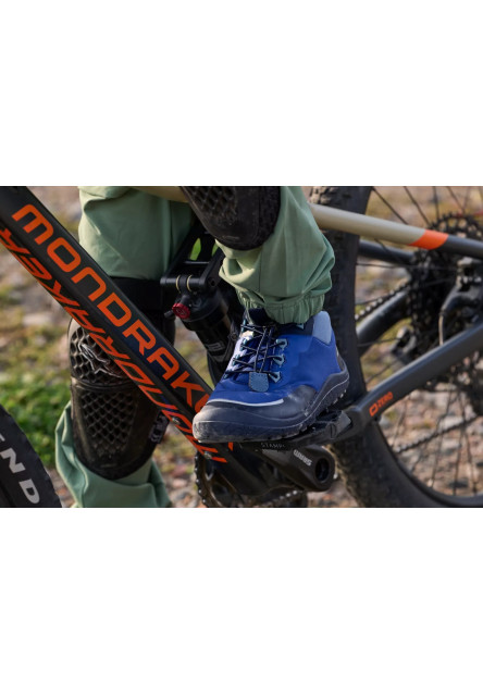 Detské barefoot topánky s membránou Reima Sankari - Twilight Blue