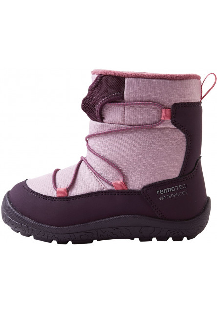Detské zimné barefoot topánky s membránou Reima Ensilumi Kids - Deep purple