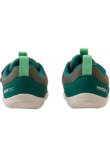 Detské barefoot topánky s membránou Reima Tepastelu - Greyish green