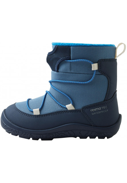 Detské zimné barefoot topánky s membránou Reima Ensilumi Kids - Navy