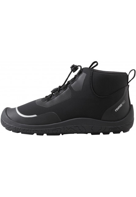 Detské barefoot topánky s membránou Reima Loikkii - Black