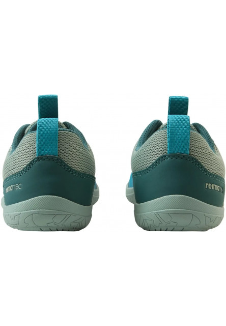 Detské barefoot topánky s membránou Reima Tallustelu - stone green