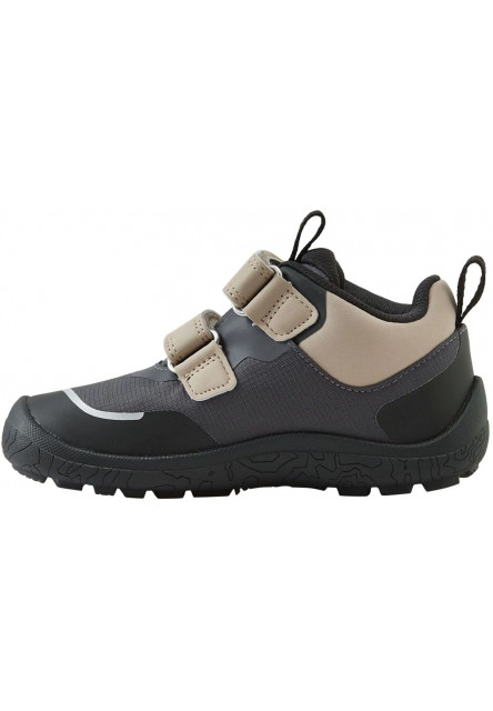 Detské barefoot topánky s membránou Reima Viikari - Soft black