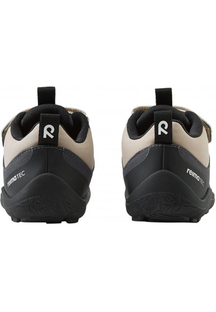 Detské barefoot topánky s membránou Reima Viikari - Soft black