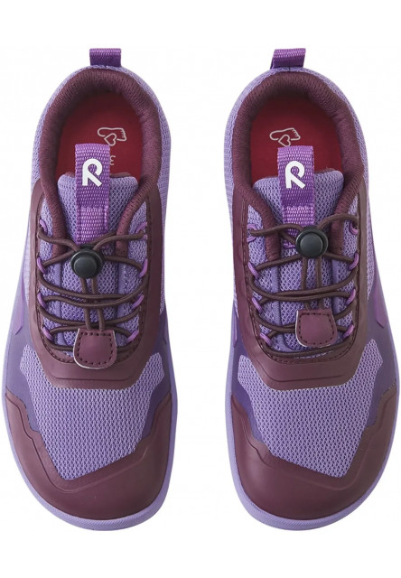 Detské barefoot topánky s membránou Reima Tallustelu - misty violet