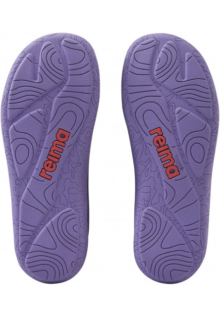 Detské barefoot topánky s membránou Reima Tallustelu - misty violet