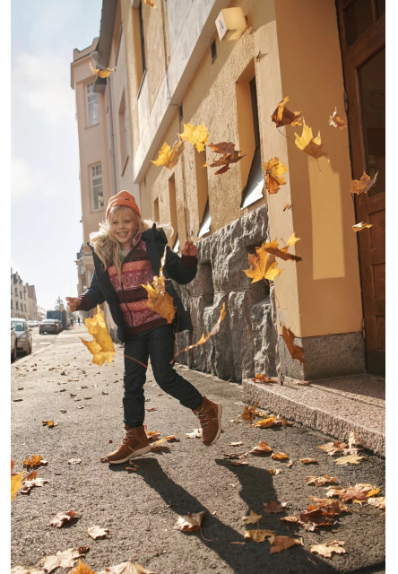Detské topánky s membránou Reima Ehtii - Cinnamon brown