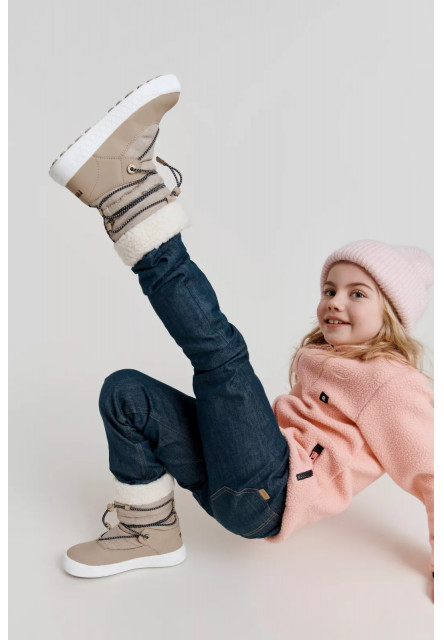 Detské zimné topánky Reima Lumipallo Junior - Black