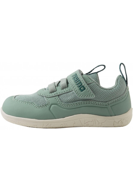 Detské barefoot topánky Reima Telmin Kids - Stone Green