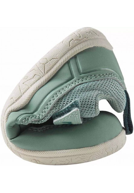 Detské barefoot topánky Reima Telmin Kids - Stone Green