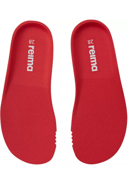 Detské barefoot topánky s membránou Reima Hyppii - Greyish green