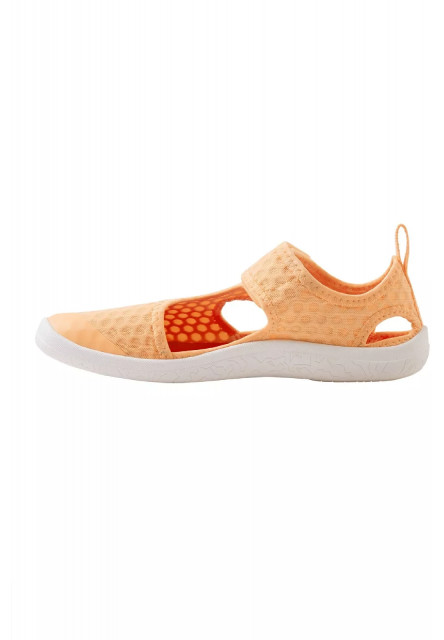Detské barefoot sandále Reima Rantaan - Apricot